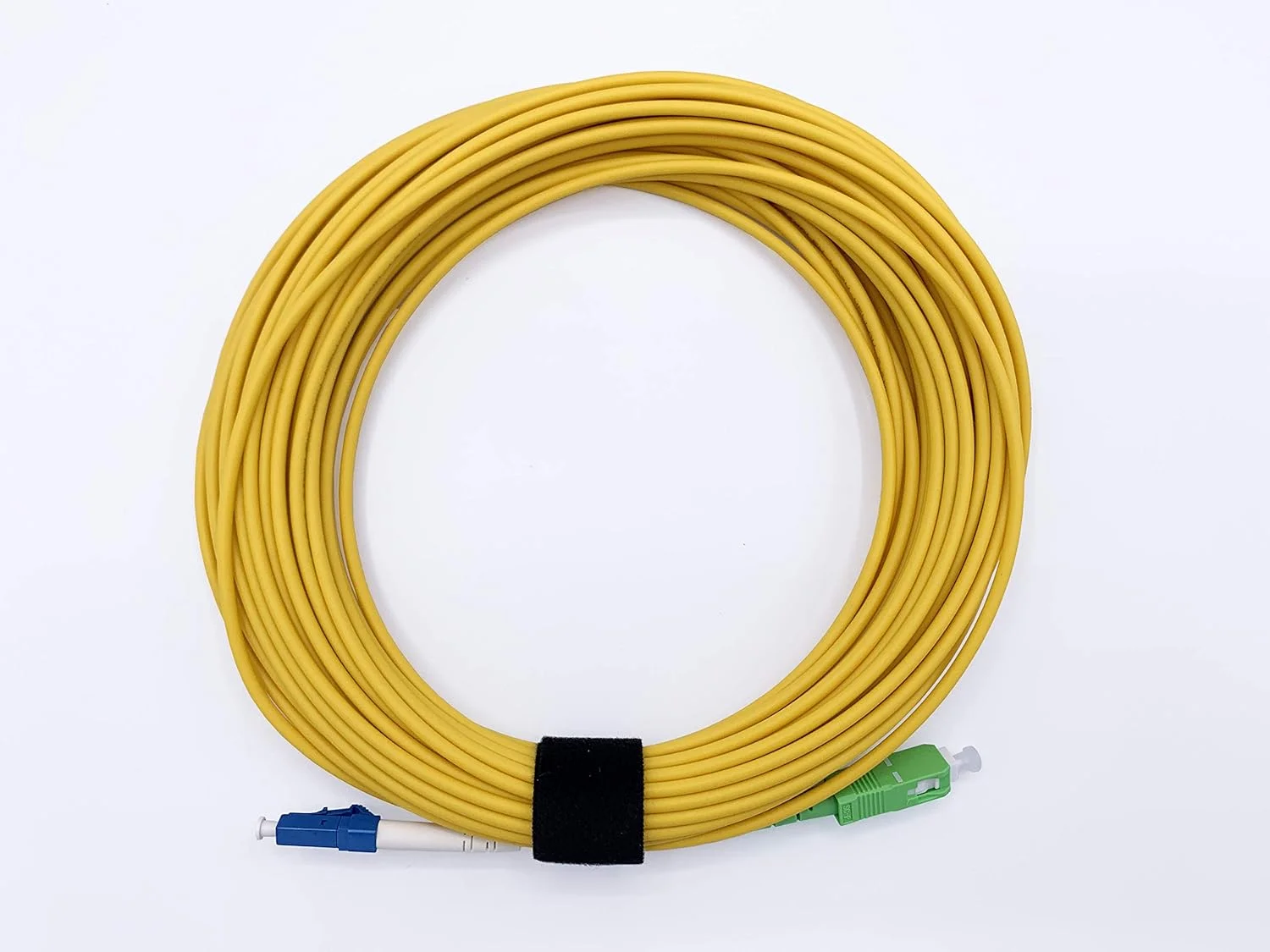 کابل فیبر نوری الفکم SC/APC به LC/UPC سینگل مود 9/125 μm LSZH به طول 7 متر