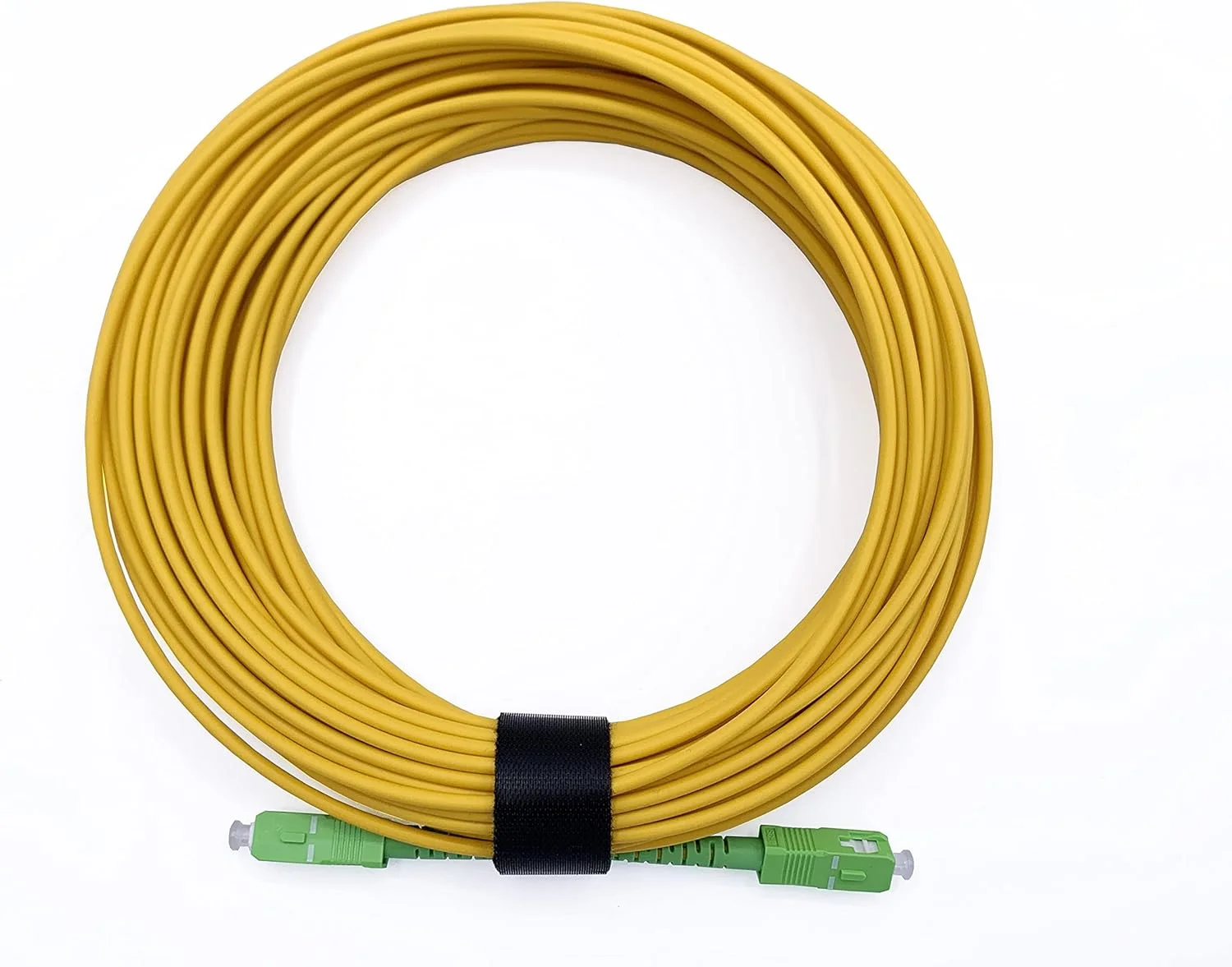 کابل فیبر نوری Elfcam، 200 متر، SC/APC به SC/APC سیمپلکس سینگل مود 9/125، سازگار با کابل های FTTH و Vodafone، BT، Sky، Talk Talk، Plusnet، VM کابل فیبر نوری Elfcam، 200 متر، SC/APC به SC/APC سیمپلکس سینگل مود 9/125، سازگار با کابل های FTTH و Vodafone، BT، Sky، Talk Talk، Plusnet، VM