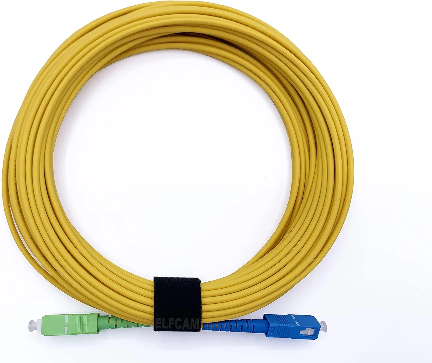 کابل فیبر نوری (کابل نوری) سازگار SC/APC به SC/UPC جعبه رایگان سازگار (15M)