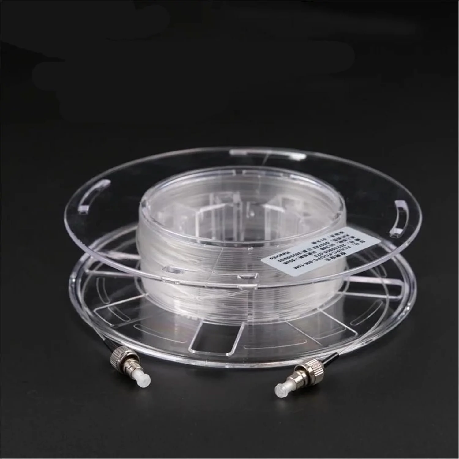 کابل فیبر نوری شفاف FC-FC داخلی 5-100 متری (100 متری 1 عدد بدون قرقره)