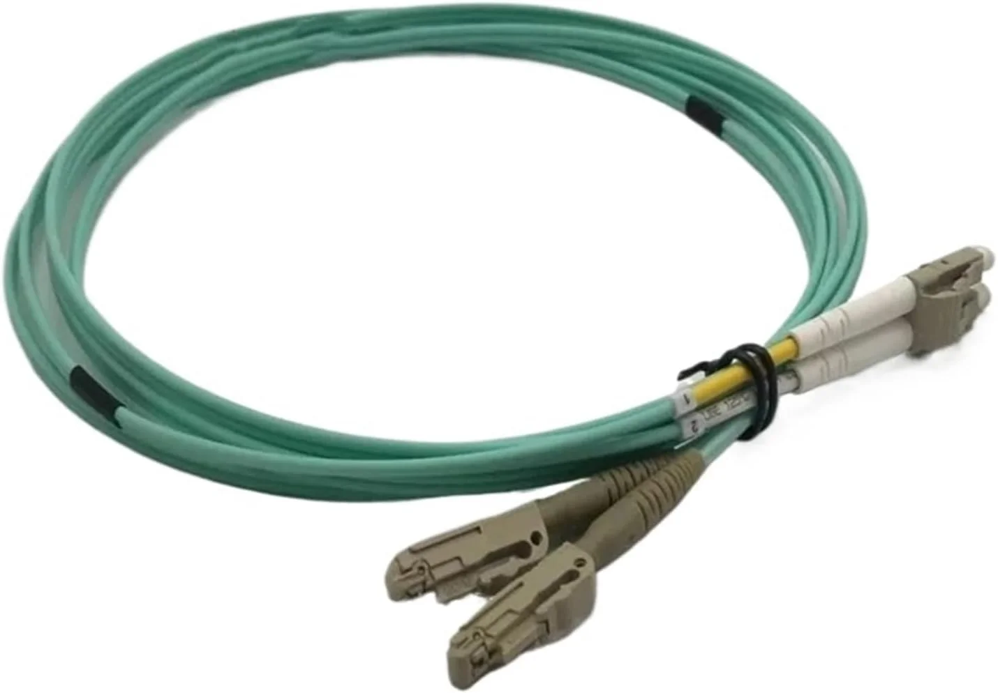 پک 2 عددی کابل فیبر نوری LX.5، کابل فیبر نوری 5 متری دوبلکس (LX5-LC-DX-OM3)