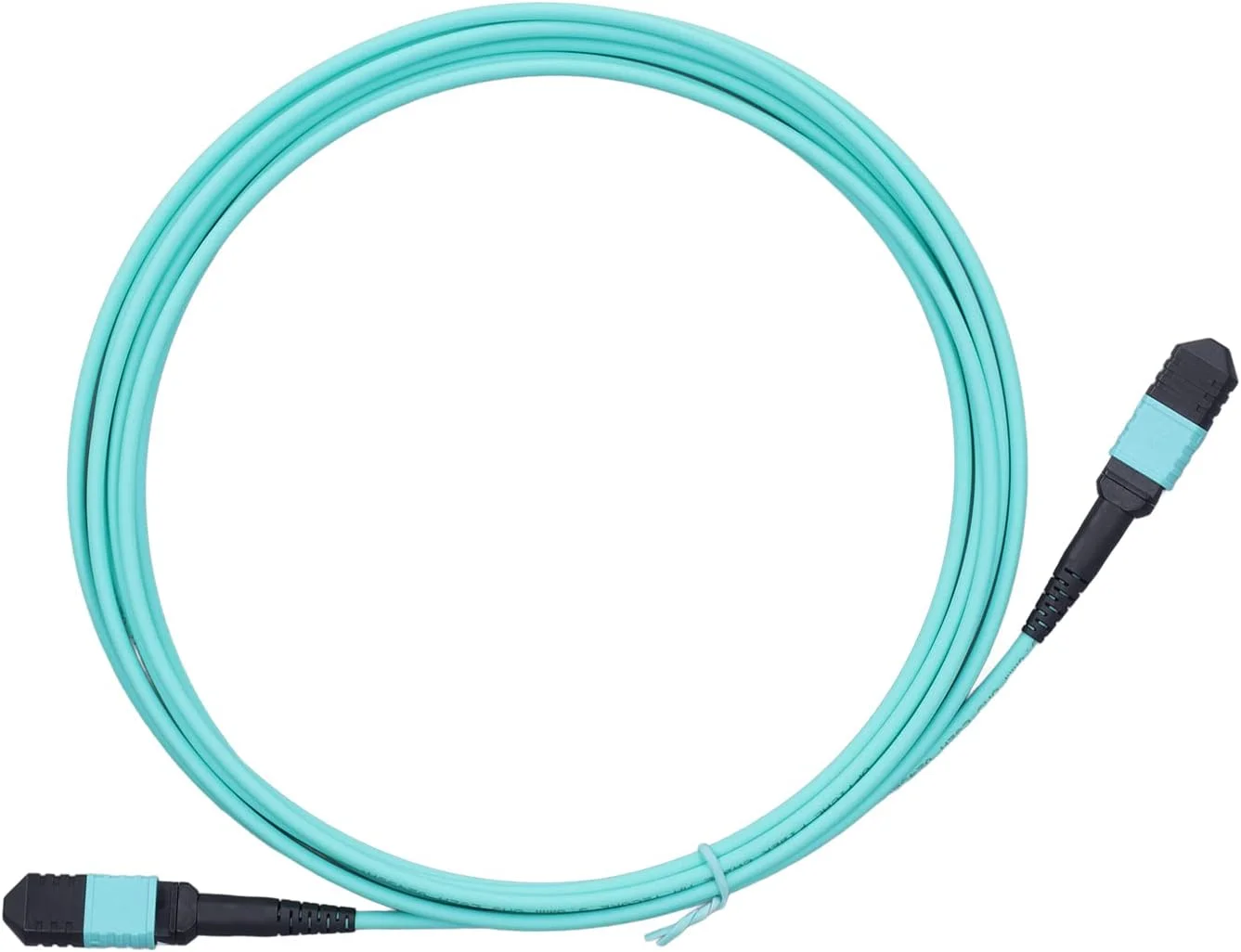 کابل فیبر نوری 10 گیگابیتی 12 هسته ای با انتقال سریع، کابل پچ فیبر نوری چند حالته برای سیستم ارتباطی فیبر نوری