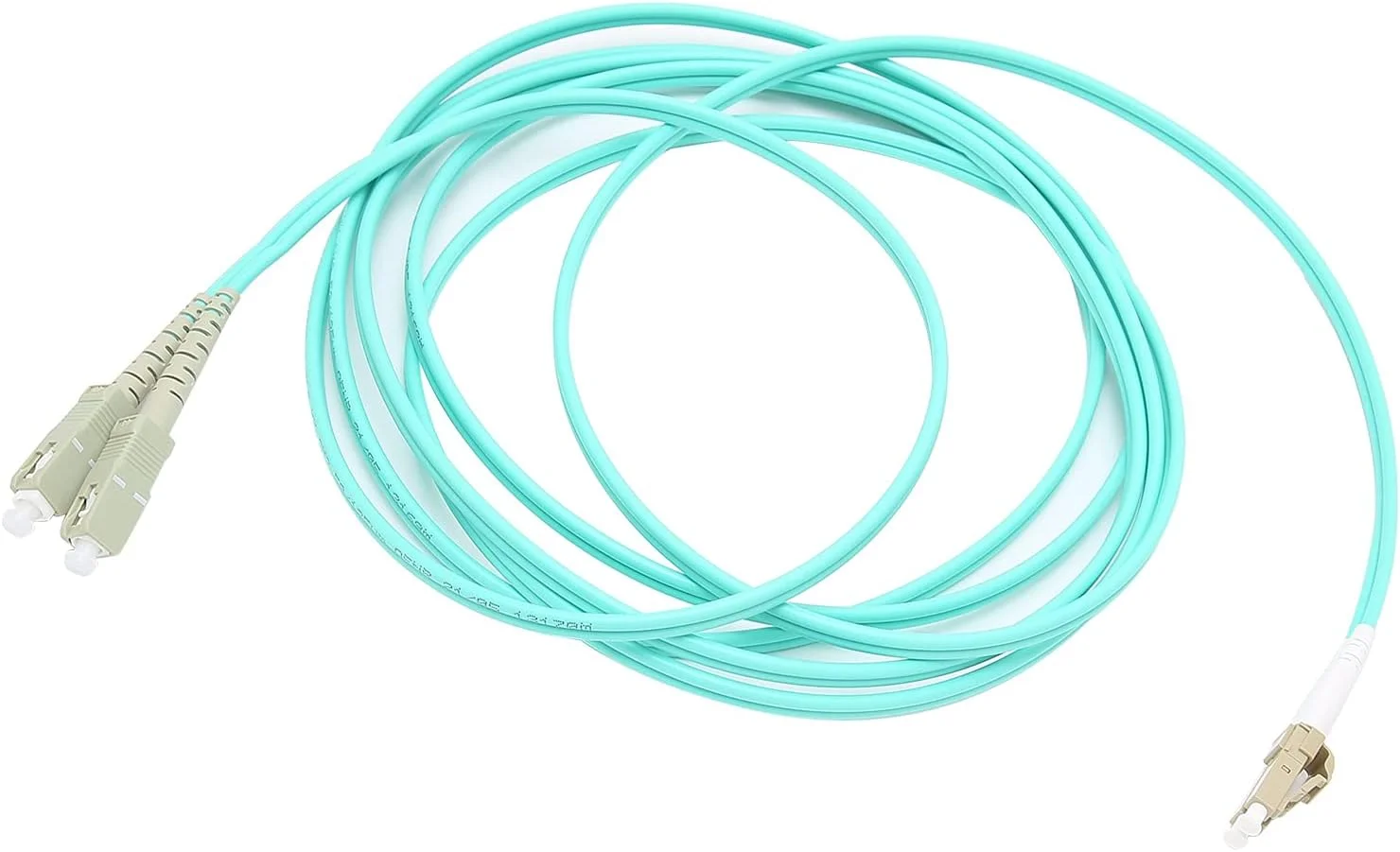 کابل نوری Adat، کابل فیبر نوری چند حالته دو هسته ای LC/UPC SC/UPC فیبر اینترنت برای انتقال داده.