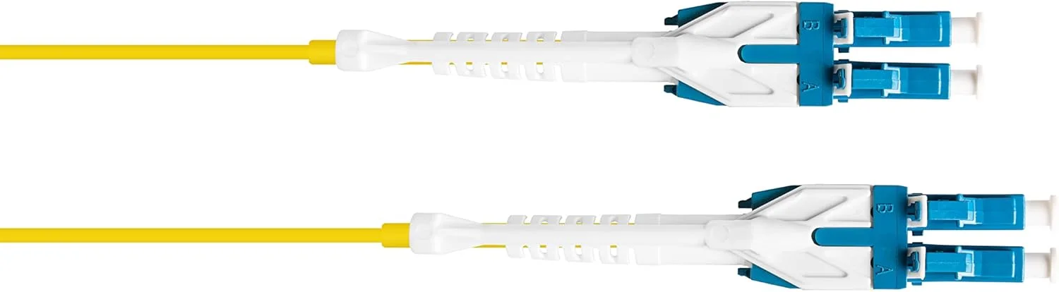 کابل فیبر نوری OS2 Good Connections - دوبلکس - پلاگ LC به LC - UNIBOOT - سینگل مود 9/125 - اترنت 1/10/40/100 گیگابیتی - هادی فیبر نوری، کابل فیبر نوری، کابل پچ - 5 متر