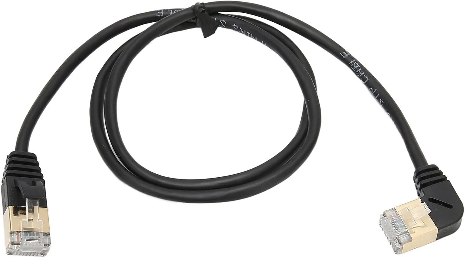 کابل اترنت فیبر نوری، کابل اترنت CAT8 با سر روکش طلا 0.6 متری برای سرورها، سوییچ ها و پنل ها