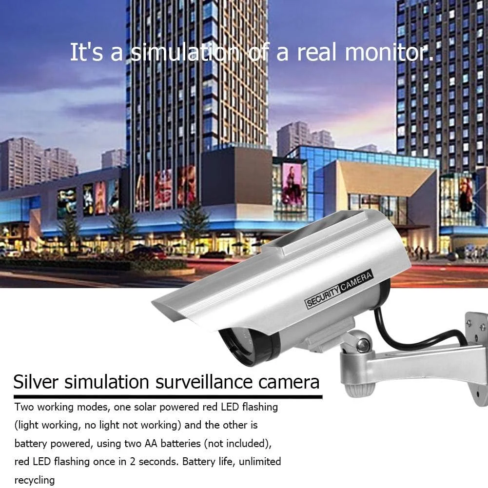 دوربین مداربسته تقلبی طرح دوربین واقعی، ضد آب، مناسب فضای باز