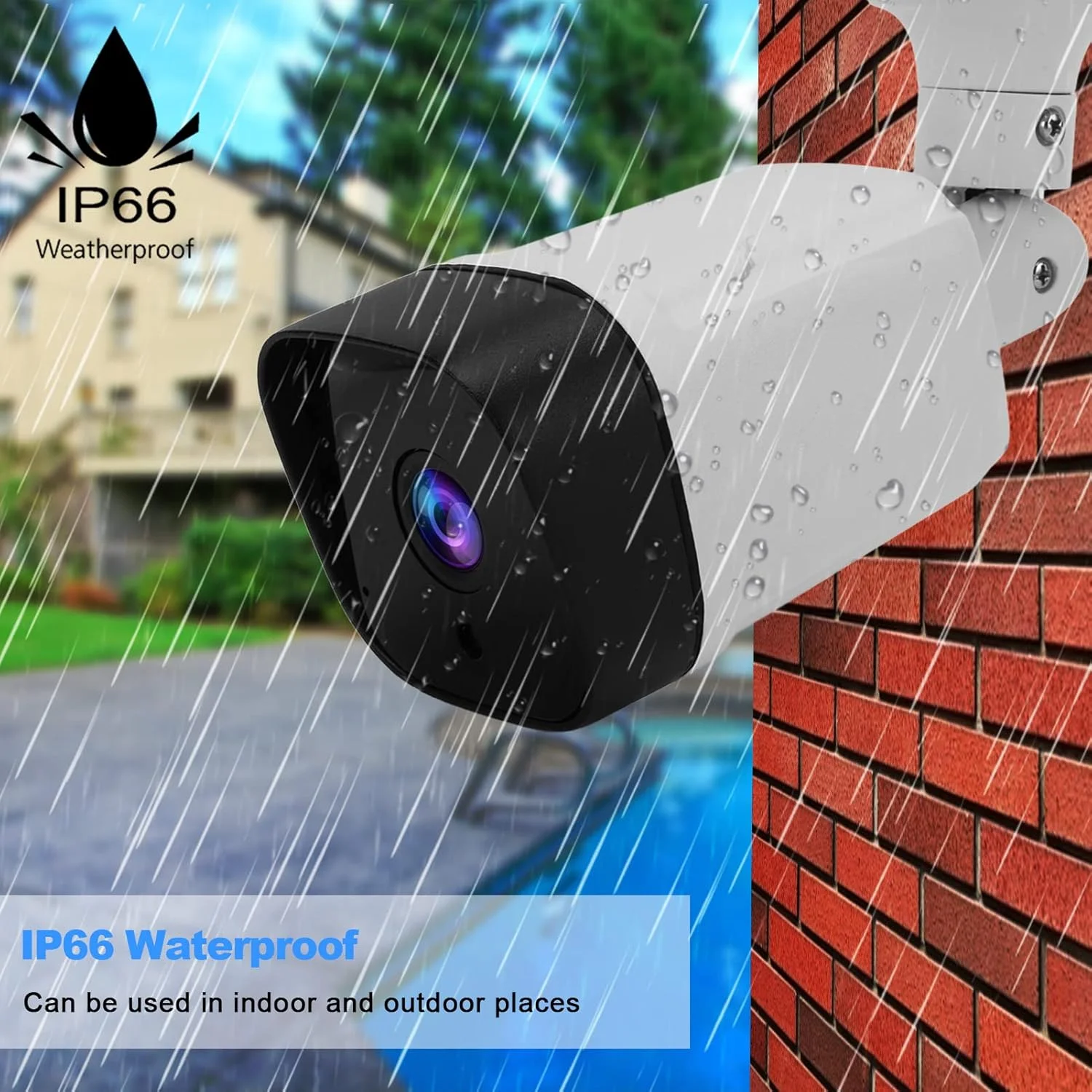 دوربین مداربسته، دوربین امنیتی ضد سرقت DVR آنالوگ با زاویه دید گسترده 1080P HD 2MP برای خانه، مدرسه، دفتر، انبار (PAL) دوربین مداربسته، دوربین امنیتی ضد سرقت DVR آنالوگ با زاویه دید گسترده 1080P HD 2MP برای خانه، مدرسه، دفتر، انبار (PAL)