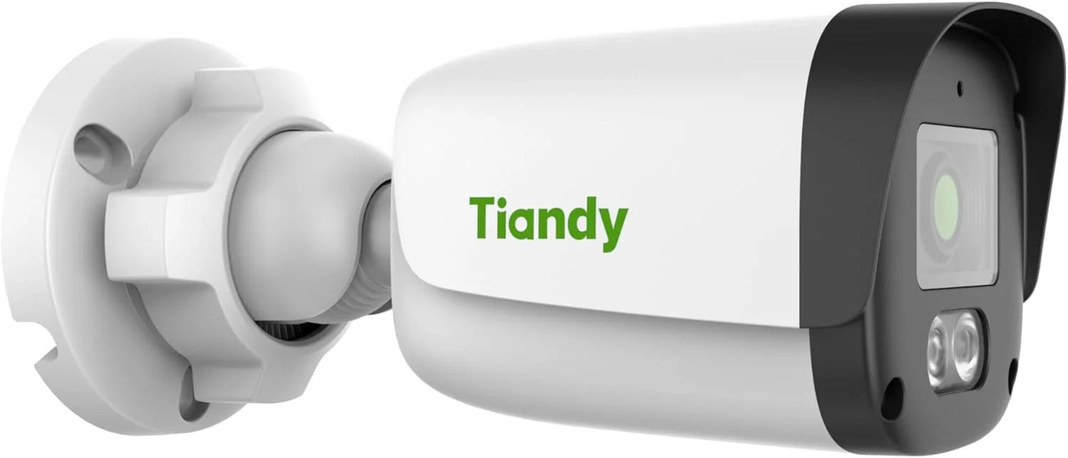 دوربین بولت ثابت 4 مگاپیکسلی تیاندی (رنگی) | برد IR 50 متر، میکروفون داخلی، نظارت هوشمند IP67، ضد مه، تشخیص حرکت | 2688×1520@25fps | نصب آسان دوربین بولت ثابت 4 مگاپیکسلی تیاندی (رنگی) | برد IR 50 متر، میکروفون داخلی، نظارت هوشمند IP67، ضد مه، تشخیص حرکت | 2688×1520@25fps | نصب آسان