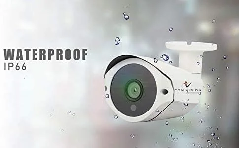 کیت دوربین مداربسته توم ویژن Full HD چهار کانال AHD با سیستم ضبط امنیتی P2P 2.0MP/1080P، شامل 4 دوربین بولت ضد آب مناسب فضای باز و سیستم آلارم برای امنیت خانه کیت دوربین مداربسته توم ویژن Full HD چهار کانال AHD با سیستم ضبط امنیتی P2P 2.0MP/1080P، شامل 4 دوربین بولت ضد آب مناسب فضای باز و سیستم آلارم برای امنیت خانه
