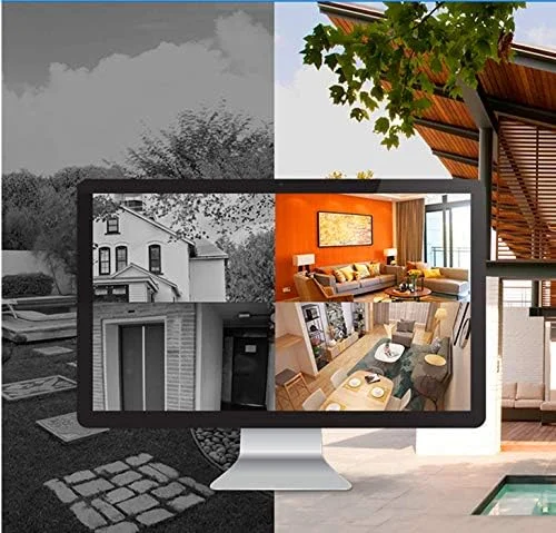 کیت کامل دوربین مداربسته بی سیم 4 کانال Tomvision P2P با NVR وای فای 4CH، ضد آب، دید در شب IR 1080P با هارد دیسک 1 ترابایتی و 1 عدد آنتن کیت کامل دوربین مداربسته بی سیم 4 کانال Tomvision P2P با NVR وای فای 4CH، ضد آب، دید در شب IR 1080P با هارد دیسک 1 ترابایتی و 1 عدد آنتن