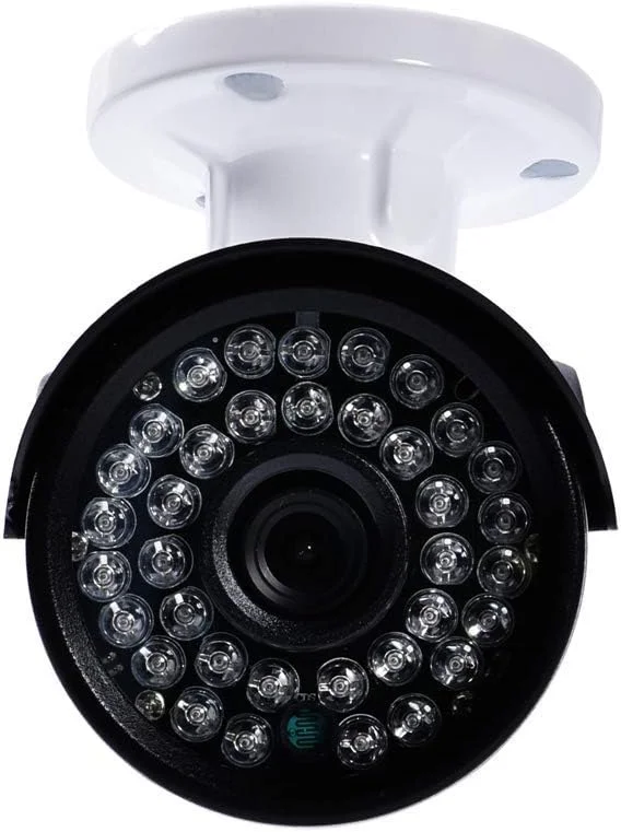 دوربین مداربسته توم ویژن AHD/TVI/CVI/CVBS هیبریدی 4 در 1 با سنسور سونی 1080P/2.0MP، بدنه فلزی سفید رنگ، ضد آب IP66 مدل MX-60R24 مناسب برای نظارت امنیتی در فضای باز