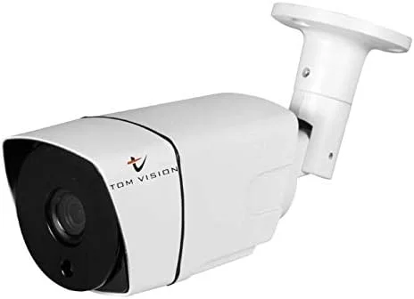 دوربین مداربسته توم ویژن AHD/TVI/CVI/CVBS هیبریدی 4 در 1 با سنسور سونی 1080P/2.0MP، دوربین امنیتی فلزی سفید رنگ گلوله‌ای ضد آب IP66 مدل MX-60R14 مناسب فضای باز