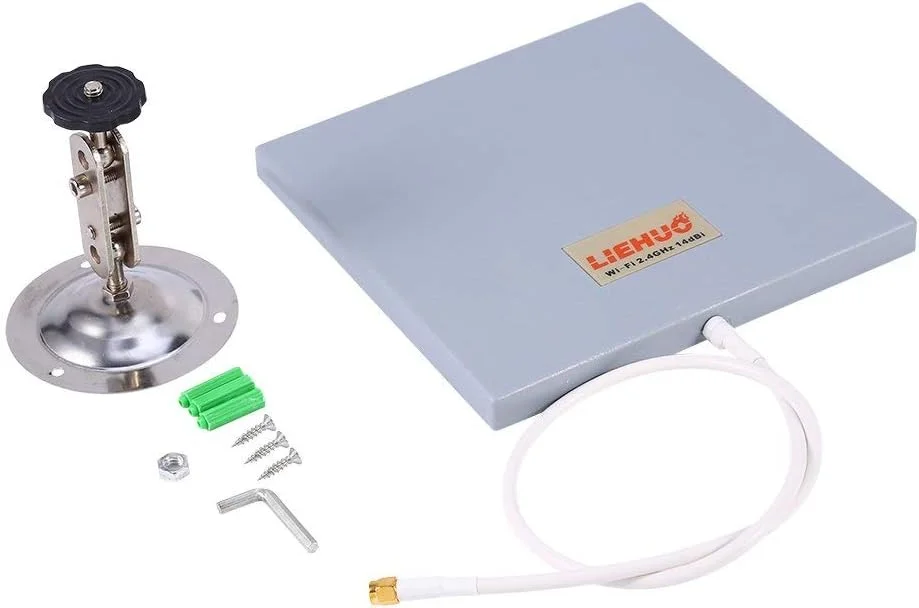 آنتن پنلی برد بلند 14dbi 2.4Ghz با بهره بالا برای توسعه دهنده وای فای WLAN