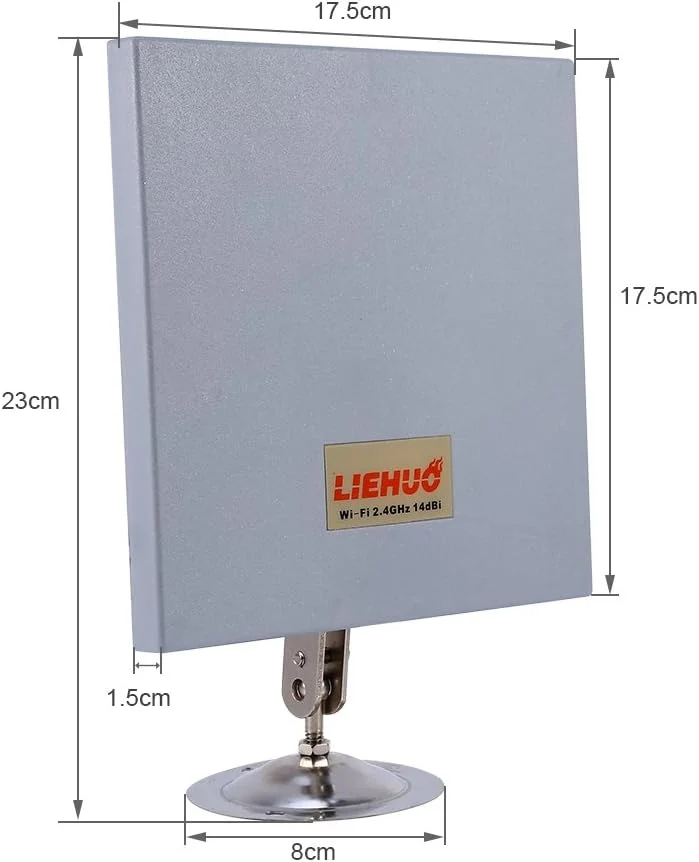 آنتن پنلی برد بلند 14dbi 2.4Ghz با بهره بالا برای توسعه دهنده وای فای WLAN