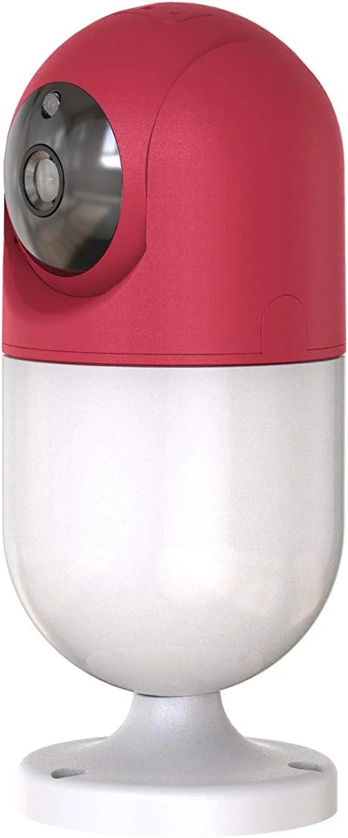 AECAM - دوربین مداربسته بی سیم PTZ با کیفیت 2 مگاپیکسل 1080P مدل Icam365، چراغ دیواری، آلارم امنیتی منزل، دوربین مراقبت از کودک (بدون کارت حافظه)