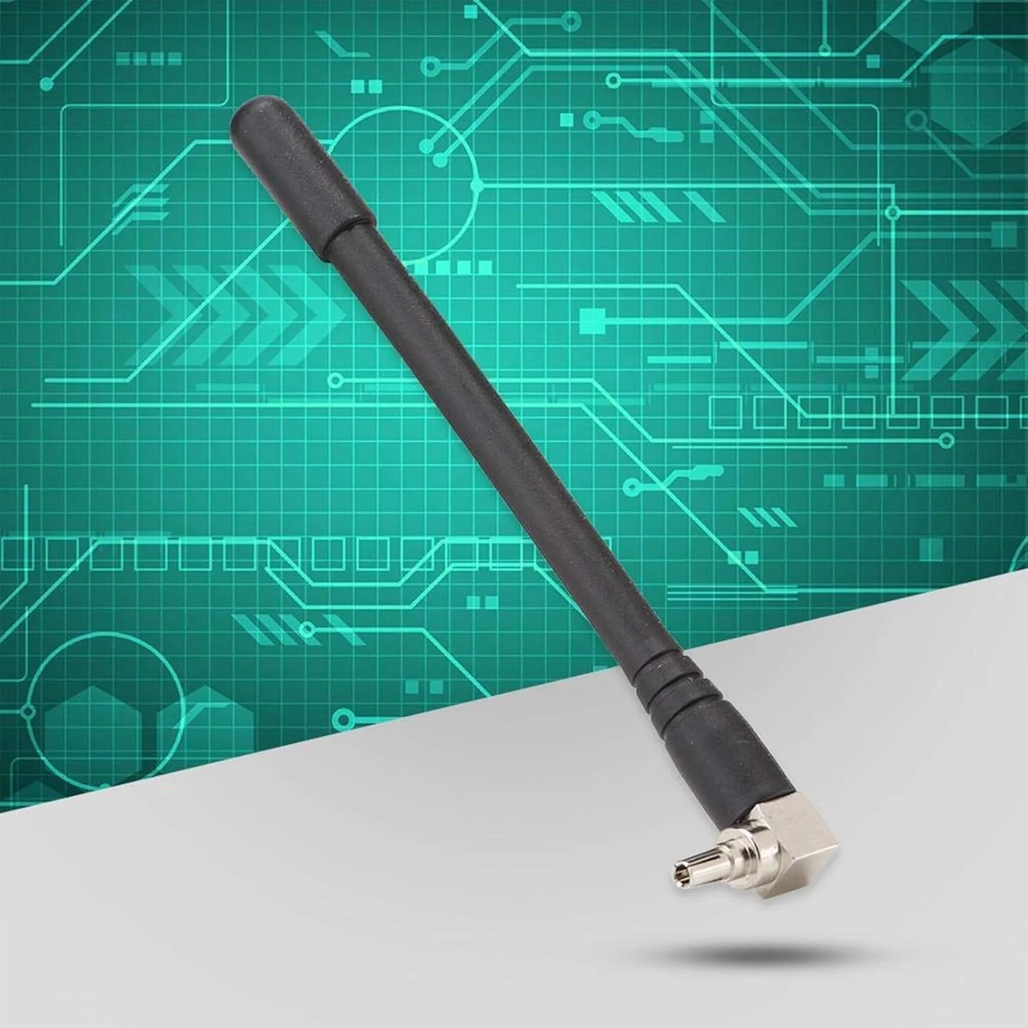 آنتن 4G ای‌ام‌تی‌ای‌ام 3dBi اکسترنال TS9 سازگار با روتر وای‌فای همراه 4G MiFi (بسته 2 عددی)