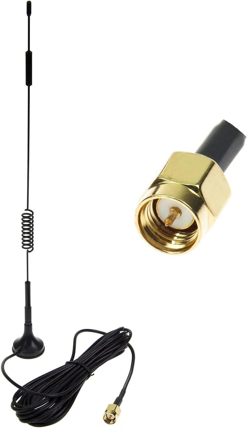 آنتن SMA 4G LTE، امنی با بهره بالا 12dBi GSM برای دانگل USB هوآوی ZTE و مودم وای فای موبایل (E5372 E398 E3276 E392 E3272 E8278 R212 MF93 R215 B390, B593, DD800)