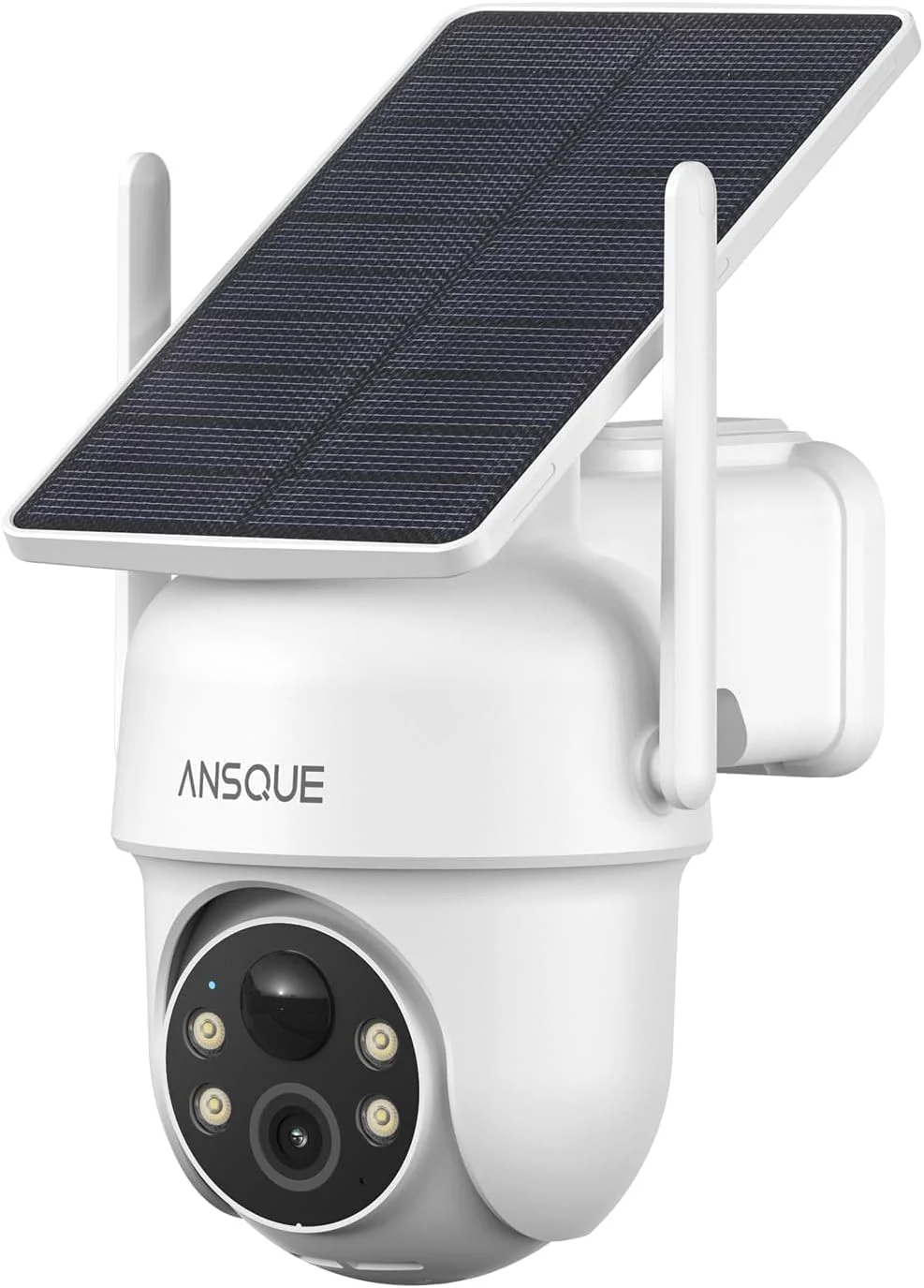 دوربین های امنیتی بی سیم فضای باز سیستم خانگی، بدون هزینه اشتراک، انرژی خورشیدی، ذخیره سازی محلی، عمر باتری 365 روزه، نظارت 360 درجه PTZ، ردیابی خودکار، دید در شب رنگی 2K