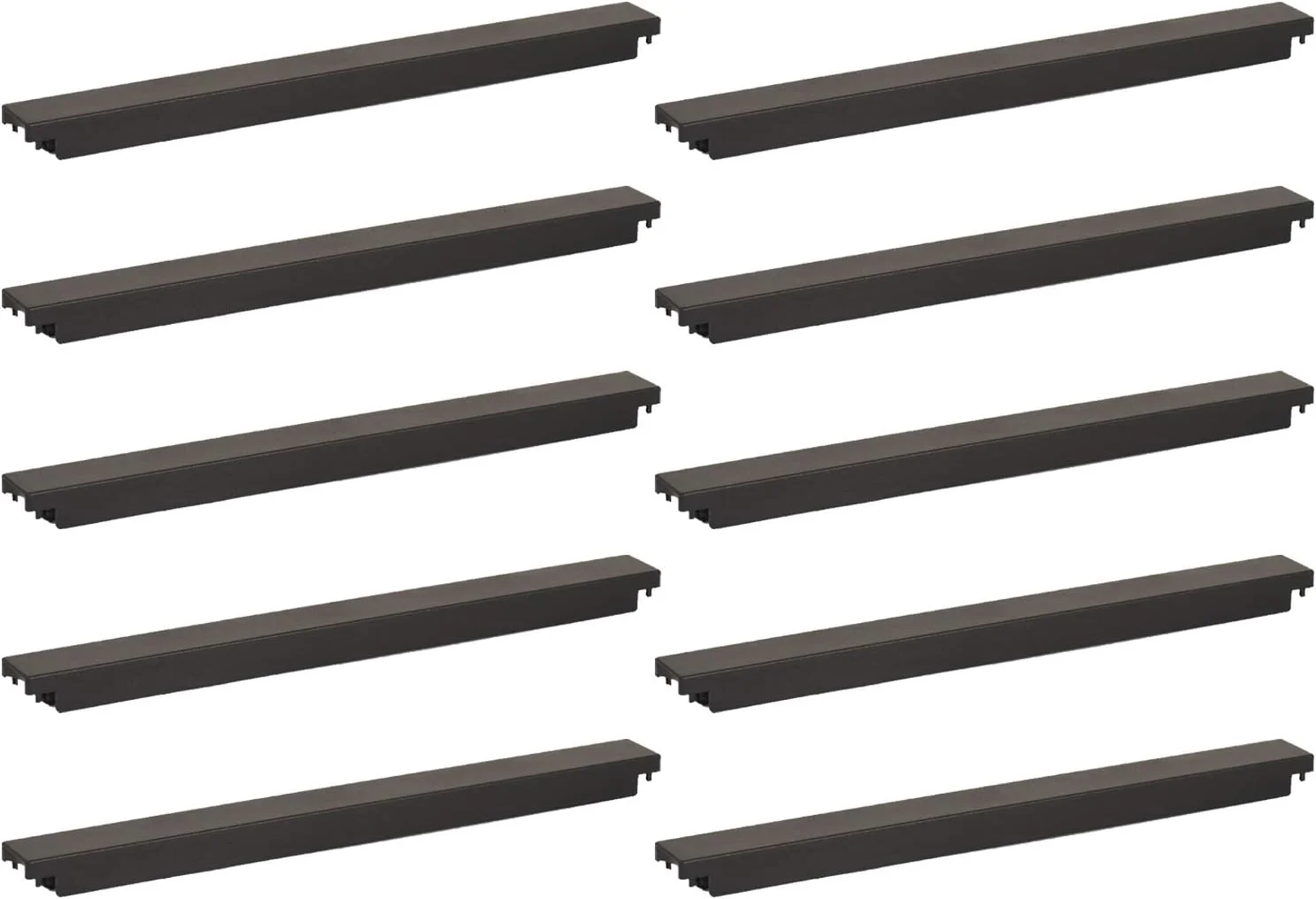 پنل فاصله دهنده رک خالی 1U Aeons برای محفظه رک شبکه سرور 19 اینچی پلاستیکی بدون نیاز به ابزار مشکی بسته 10 عددی