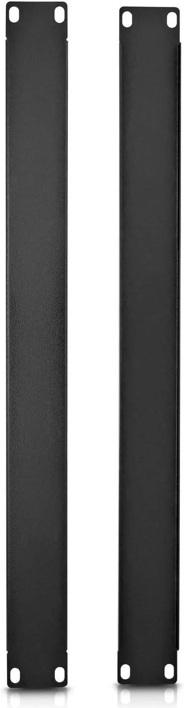 پنل پوششی رک فلزی DKURVE، ۱۹ اینچ، مشکی (1U)