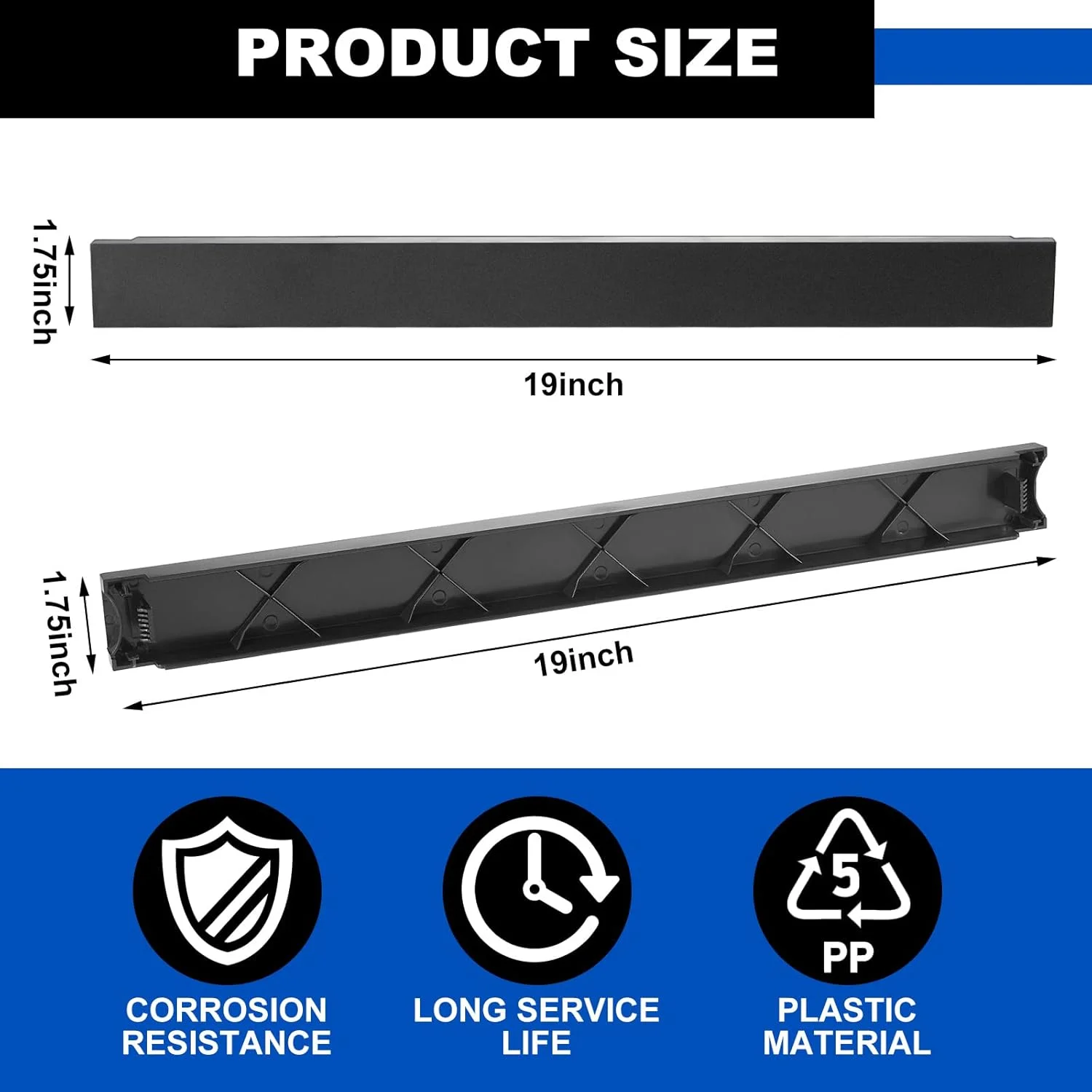 پانل های مسدود کننده 10 عددی Dunzy 1U، پانل های رک خالی بدون ابزار، قفسه رک 1U، پوشش پانل خالی مونتاژ نشده برای رک سرور 19 اینچی یا محفظه