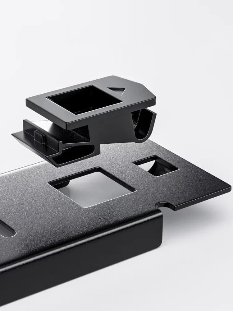 صفحه پوشاننده رک 19 اینچی 2U فولادی اینفیترونیک مدل INSIRB112BRUSH به همراه نوار برس دار کابینت شبکه (نصب بدون ابزار) (2U با نوار برس دار)