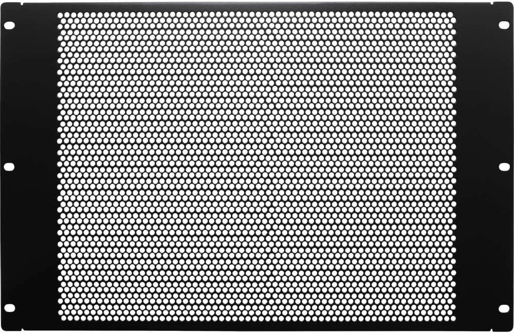 پنل فاصله گذار قفسه ای خالی 7U نیوپوینت با تهویه برای قفسه یا کابینت شبکه سرور 19 اینچی، مشکی