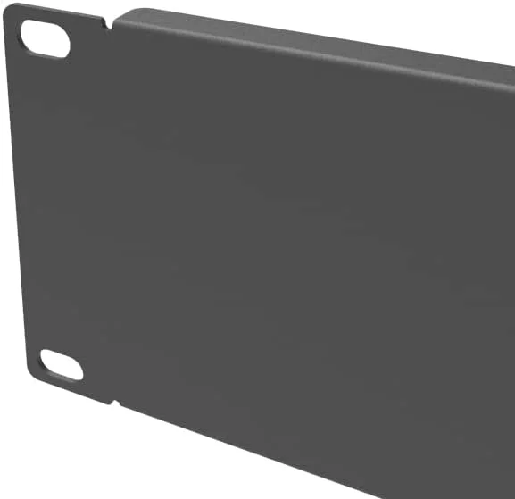 پک 5 عددی پنل خالی 2U - پنل رک سرور فلزی برای رک یا محفظه سرور 19 اینچی، مشکی (2UBP5PC)