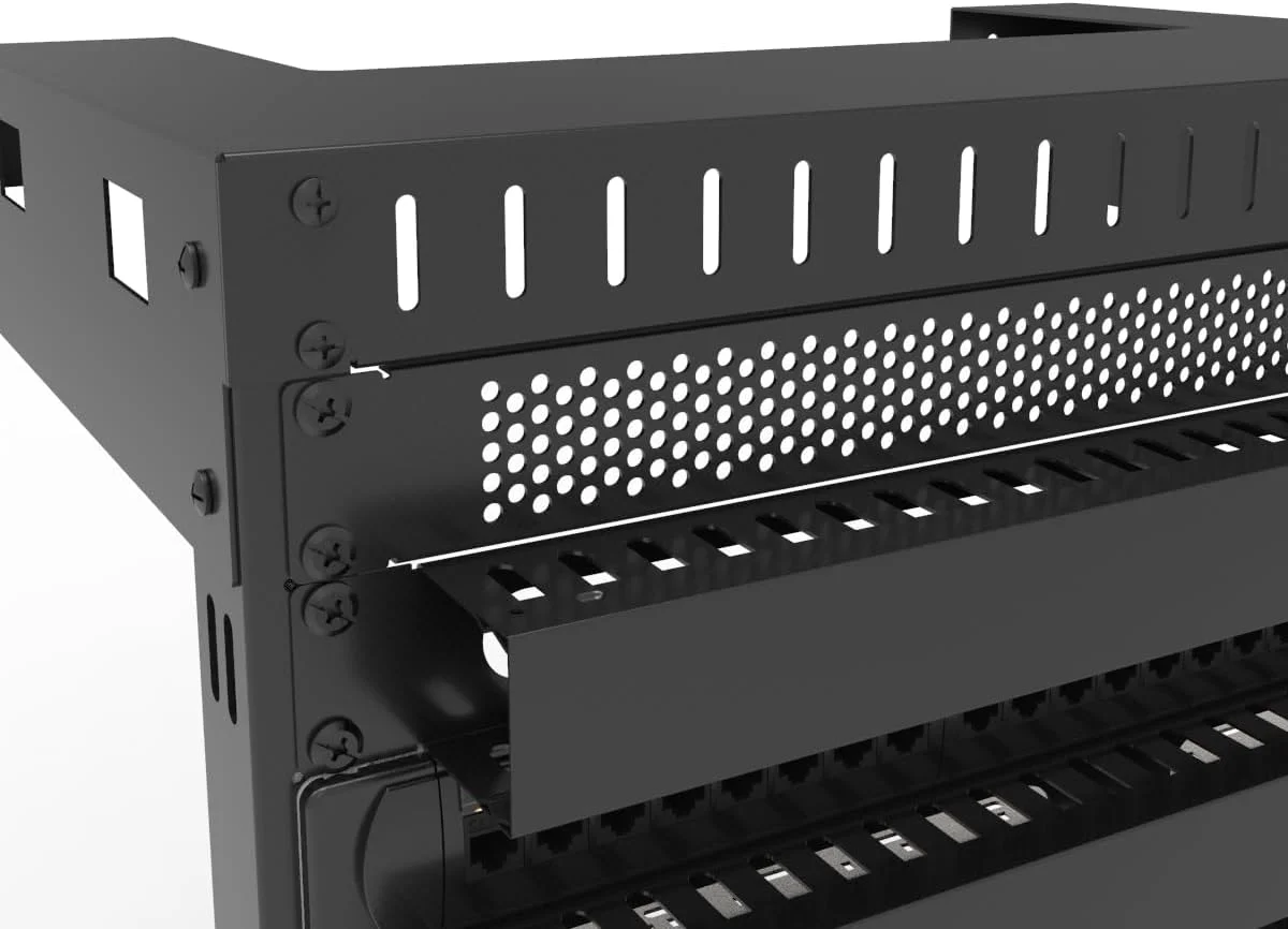 پنج عدد پنل تهویه 1U - پنل فاصله دهنده فلزی برای رک سرور 19 اینچی، مشکی پنج عدد پنل تهویه 1U - پنل فاصله دهنده فلزی برای رک سرور 19 اینچی، مشکی