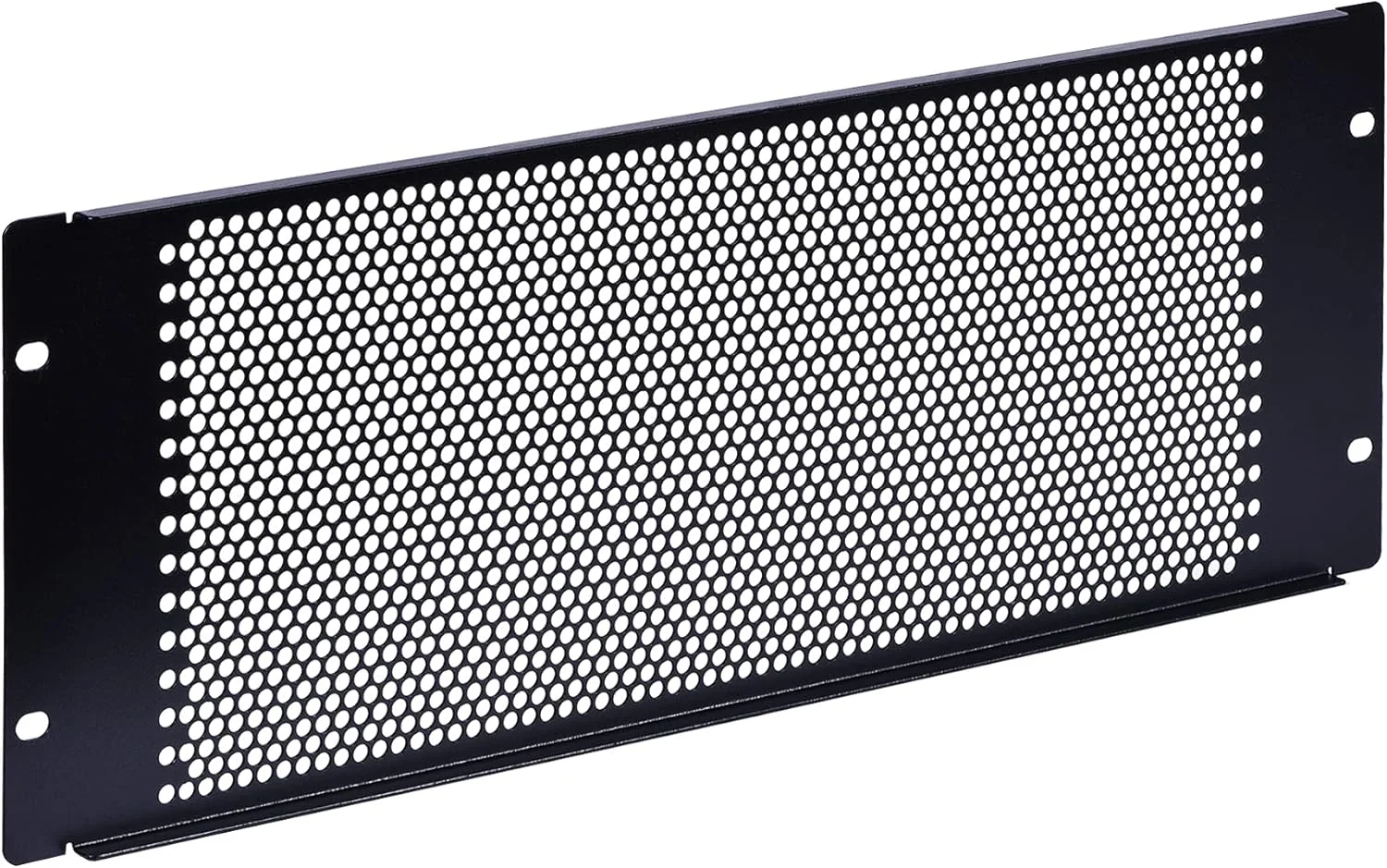 پنل فاصله گذار قفسه 4U رک‌پث با تهویه برای محفظه رک سرور 19 اینچی یا کابینت شبکه - بسته 2 عددی، مشکی