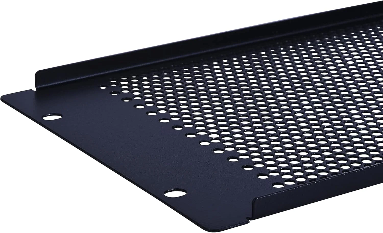 پنل فاصله گذار قفسه 4U رک‌پث با تهویه برای محفظه رک سرور 19 اینچی یا کابینت شبکه - بسته 2 عددی، مشکی