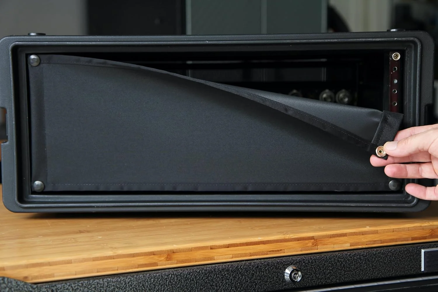 پنل رک خالی 6U با قابلیت نصب آسان، پنل فاصله دهنده برای رک های 19 اینچی سرور، محفظه رک شبکه یا کیف های پرواز