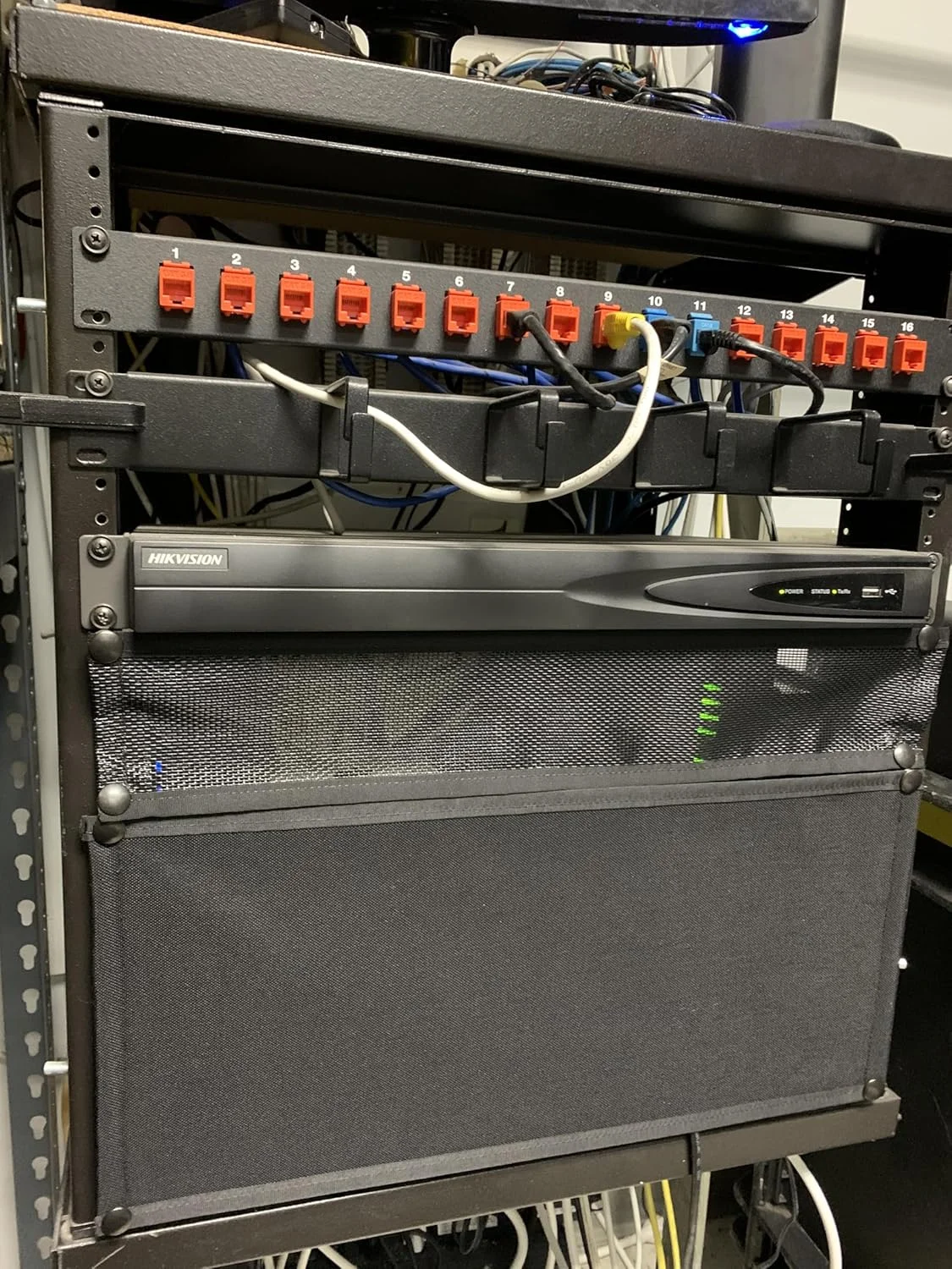 پنل رک خالی 6U با قابلیت نصب آسان، پنل فاصله دهنده برای رک های 19 اینچی سرور، محفظه رک شبکه یا کیف های پرواز