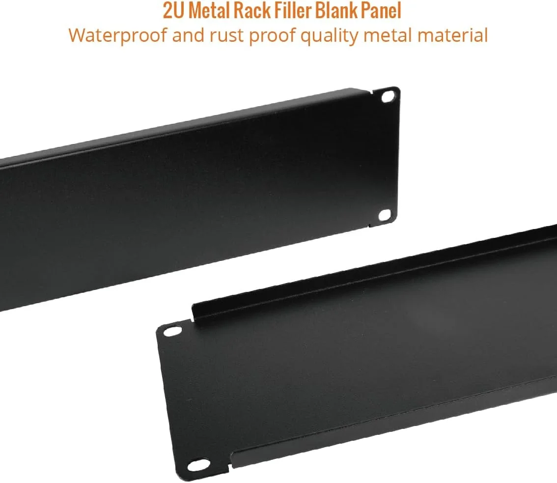 پنل خالی 2U Tecmojo، صفحه نصب رک برای رک سرور 19 اینچی، رک شبکه، محفظه ها و کابینت ها، جامد، مشکی (بسته 2 عددی) پنل خالی 2U Tecmojo، صفحه نصب رک برای رک سرور 19 اینچی، رک شبکه، محفظه ها و کابینت ها، جامد، مشکی (بسته 2 عددی)
