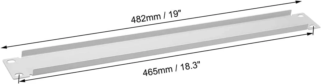 پنل پوششی 1U مدل XYWHPGV - پنل فلزی برای رک سرور 19 اینچی - سفید (02937 98a82 dde94 3cadc a52d2 ae6c5)