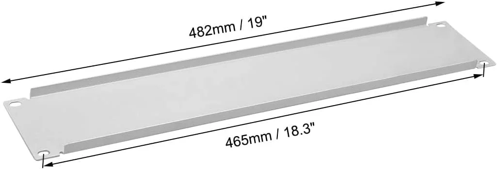 پنل پوشاننده رک XYWHPGV 2U - پنل فلزی برای رک سرور 19 اینچی یا کابینت - سفید (3 عدد) پنل پوشاننده رک XYWHPGV 2U - پنل فلزی برای رک سرور 19 اینچی یا کابینت - سفید (3 عدد)