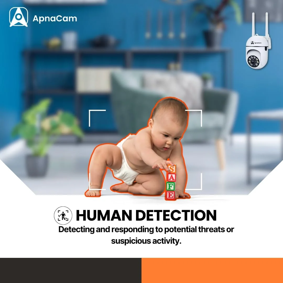 دوربین مداربسته بی سیم ApnaCam PTZ | دید در شب رنگی | نظارت زنده | صدای دو طرفه | هشدار تشخیص حرکت | دوربین امنیتی داخلی دوربین مداربسته بی سیم ApnaCam PTZ | دید در شب رنگی | نظارت زنده | صدای دو طرفه | هشدار تشخیص حرکت | دوربین امنیتی داخلی