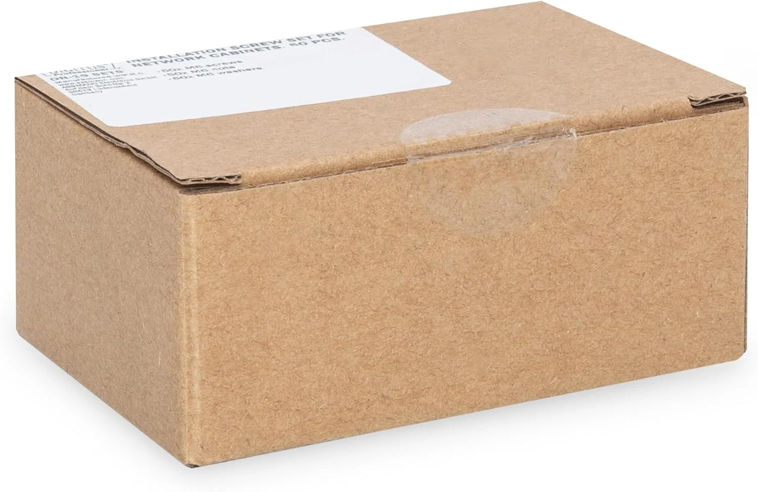 DIGITUS DN-19 Set-S - پیچ و مهره قفسی M6 - مجموعه 100 عددی - پیچ های نصب برای رک سرور، رک AV، رک شبکه 19 اینچ/10 اینچ - کیت نصب - نقره ای