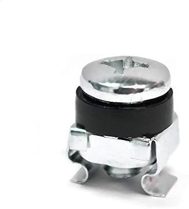 مهره قفسی و پیچ رک DKURVE® M6 x 16mm | پیچ های نصب رک، مهره قفسی و واشرهای لاستیکی برای کابینت سرور، رک های شبکه، روترها و قفسه ها (بسته 100 عددی) مهره قفسی و پیچ رک DKURVE® M6 x 16mm | پیچ های نصب رک، مهره قفسی و واشرهای لاستیکی برای کابینت سرور، رک های شبکه، روترها و قفسه ها (بسته 100 عددی)