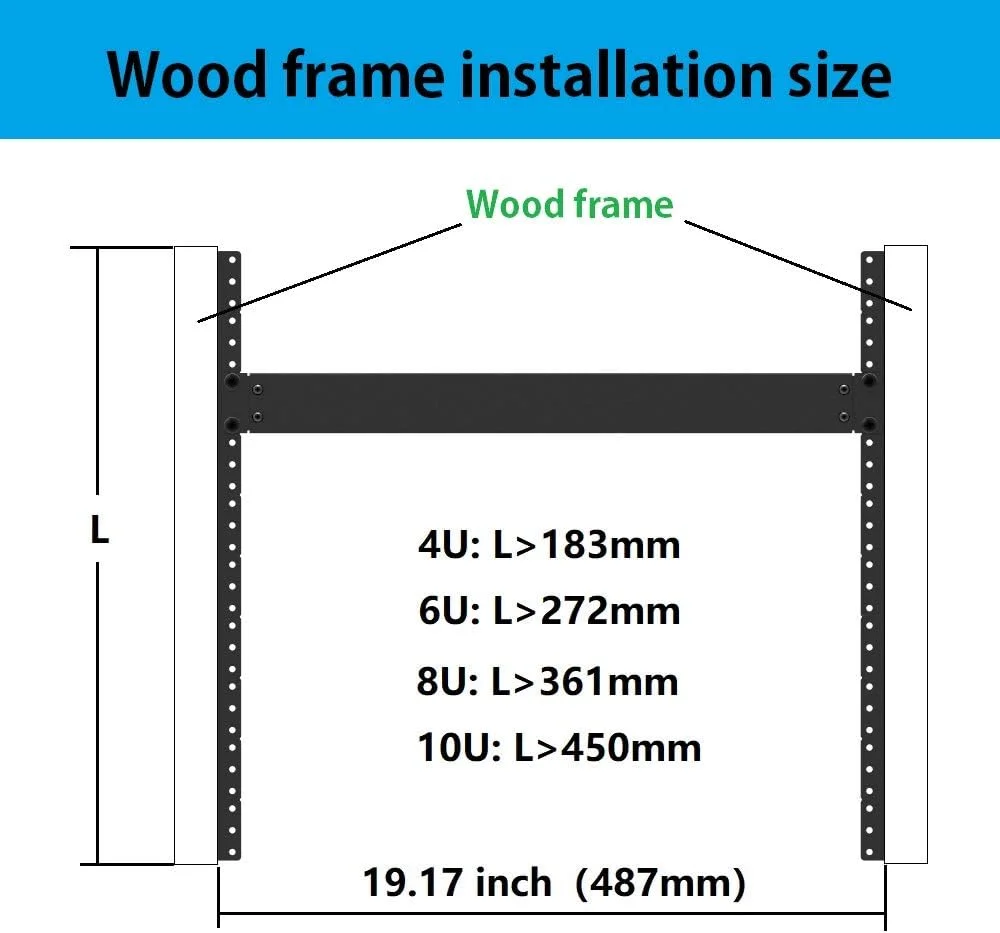 مجموعه ریل رک فولادی 6U جینچنگمی (2 عدد) به همراه پیچ (6U، مشکی) مجموعه ریل رک فولادی 6U جینچنگمی (2 عدد) به همراه پیچ (6U، مشکی)