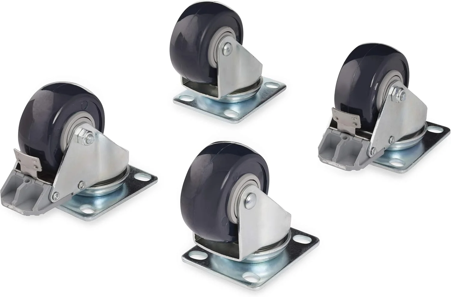 کیت چرخ 4 عددی StarTech.com برای رک فریم باز - چرخ های سنگین وظیفه سازگار با TAA - شامل سخت افزار نصب (4POSTRACK)