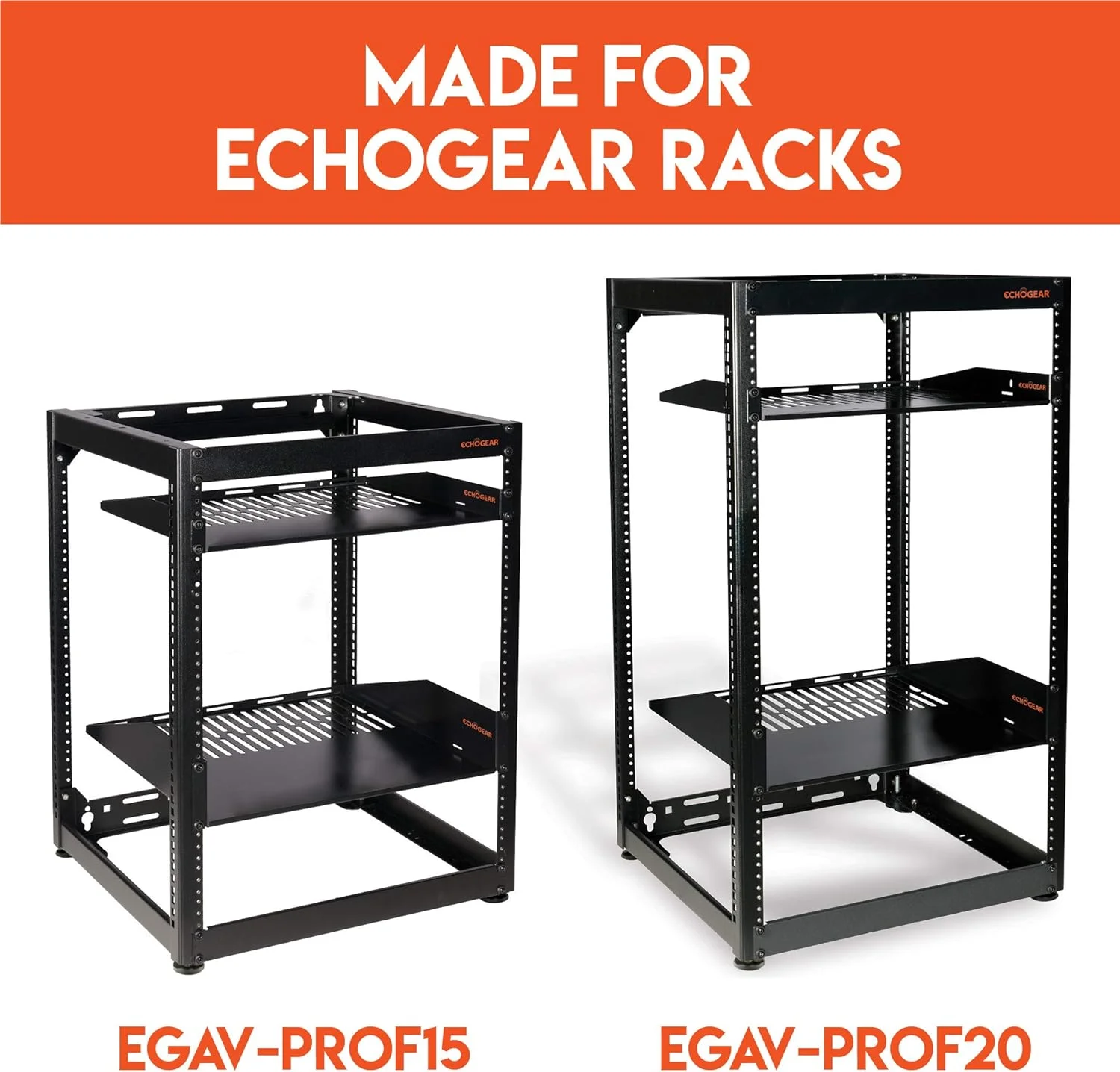 کیت چرخ رک ECHOGEAR - به آسانی به رک سرور خود چرخ اضافه کنید - سازگار با رک های 15U و 20U ECHOGEAR کیت چرخ رک ECHOGEAR - به آسانی به رک سرور خود چرخ اضافه کنید - سازگار با رک های 15U و 20U ECHOGEAR