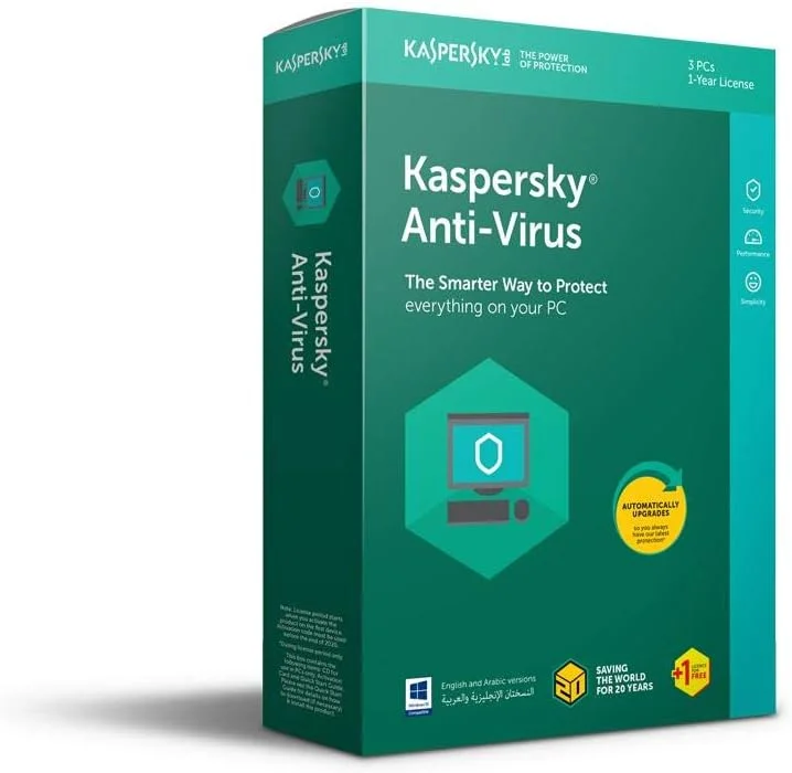 آنتی ویروس کسپرسکی 2018 برای سه به علاوه یک کاربر