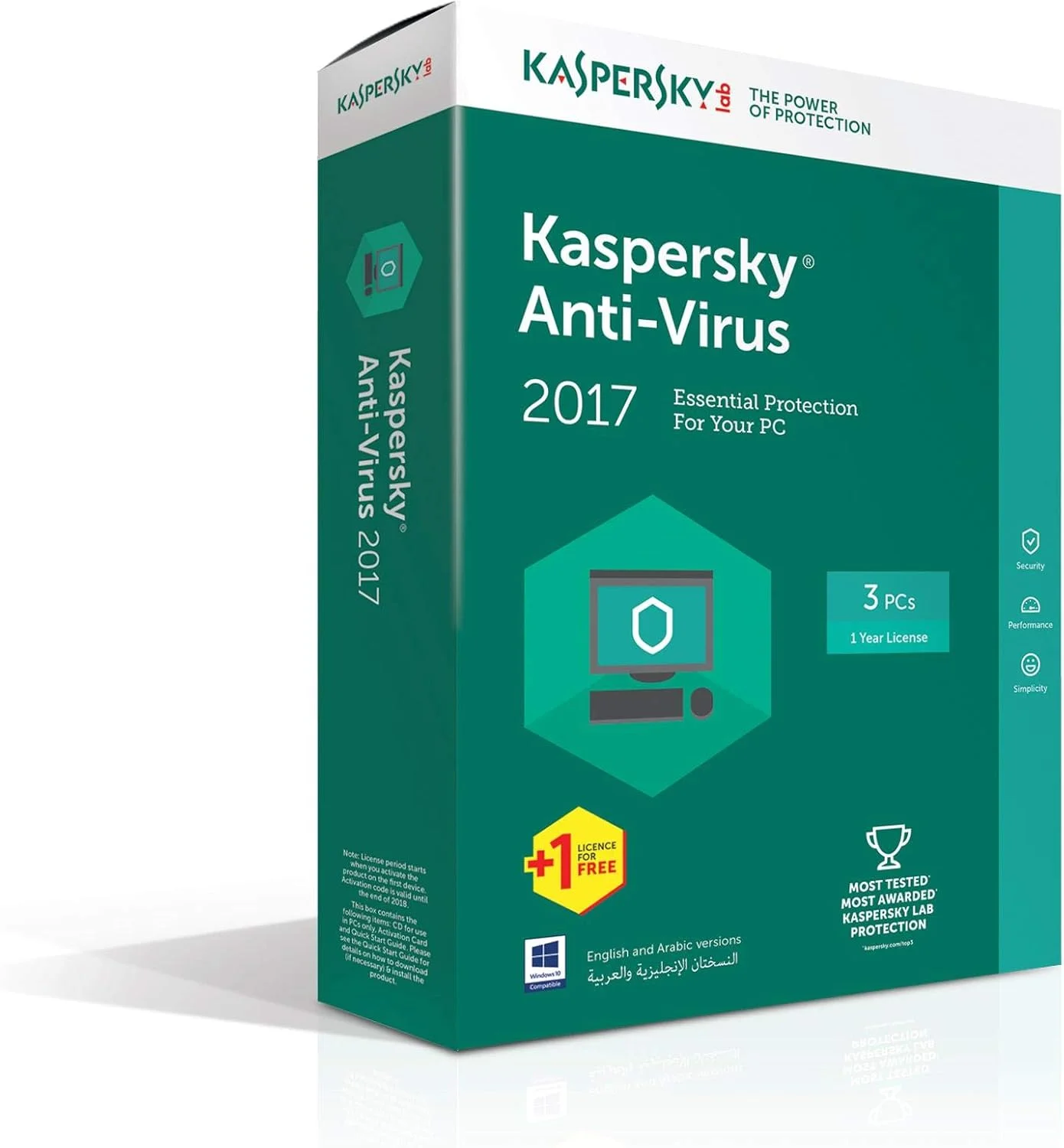 آنتی ویروس کسپرسکی 2017، 3 کاربره به همراه 1 کاربر اضافه آنتی ویروس کسپرسکی 2017، 3 کاربره به همراه 1 کاربر اضافه