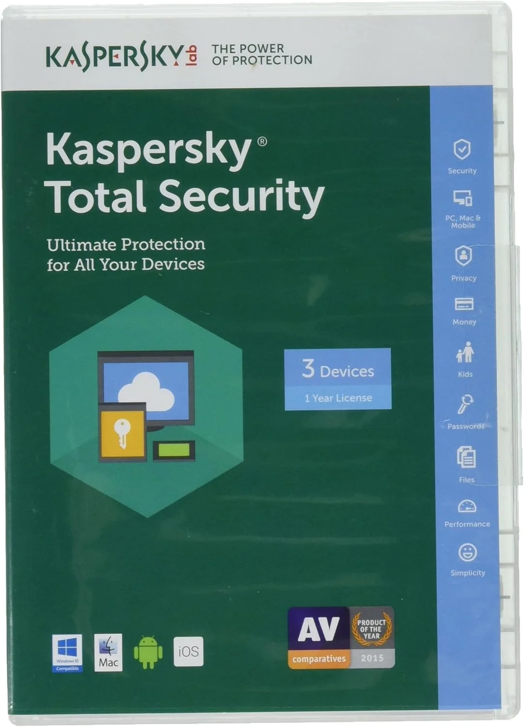 محافظت کامل کسپرسکی برای 3 دستگاه - نسخه 2020