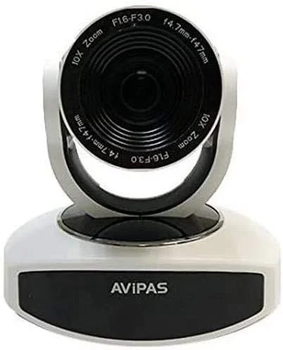 دوربین PTZ مدل AViPAS AV-1280W 10x SDI با قابلیت PoE - سفید