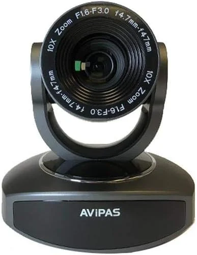 دوربین PTZ مدل AViPAS AV-1280G 10x SDI با PoE - خاکستری تیره