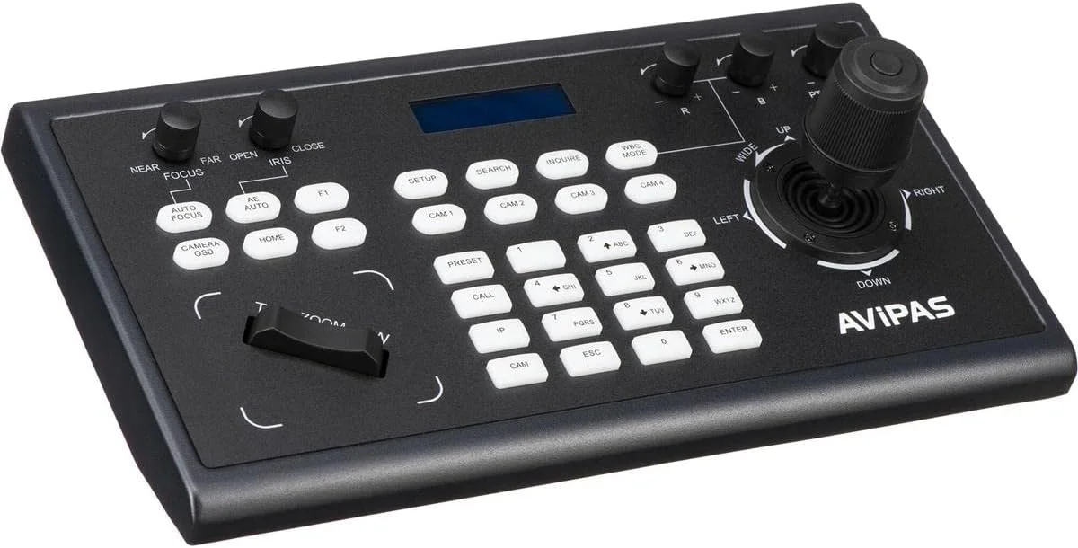 کنترلر جوی استیک 4D دوربین های PTZ مدل AViPAS AV-3104IP