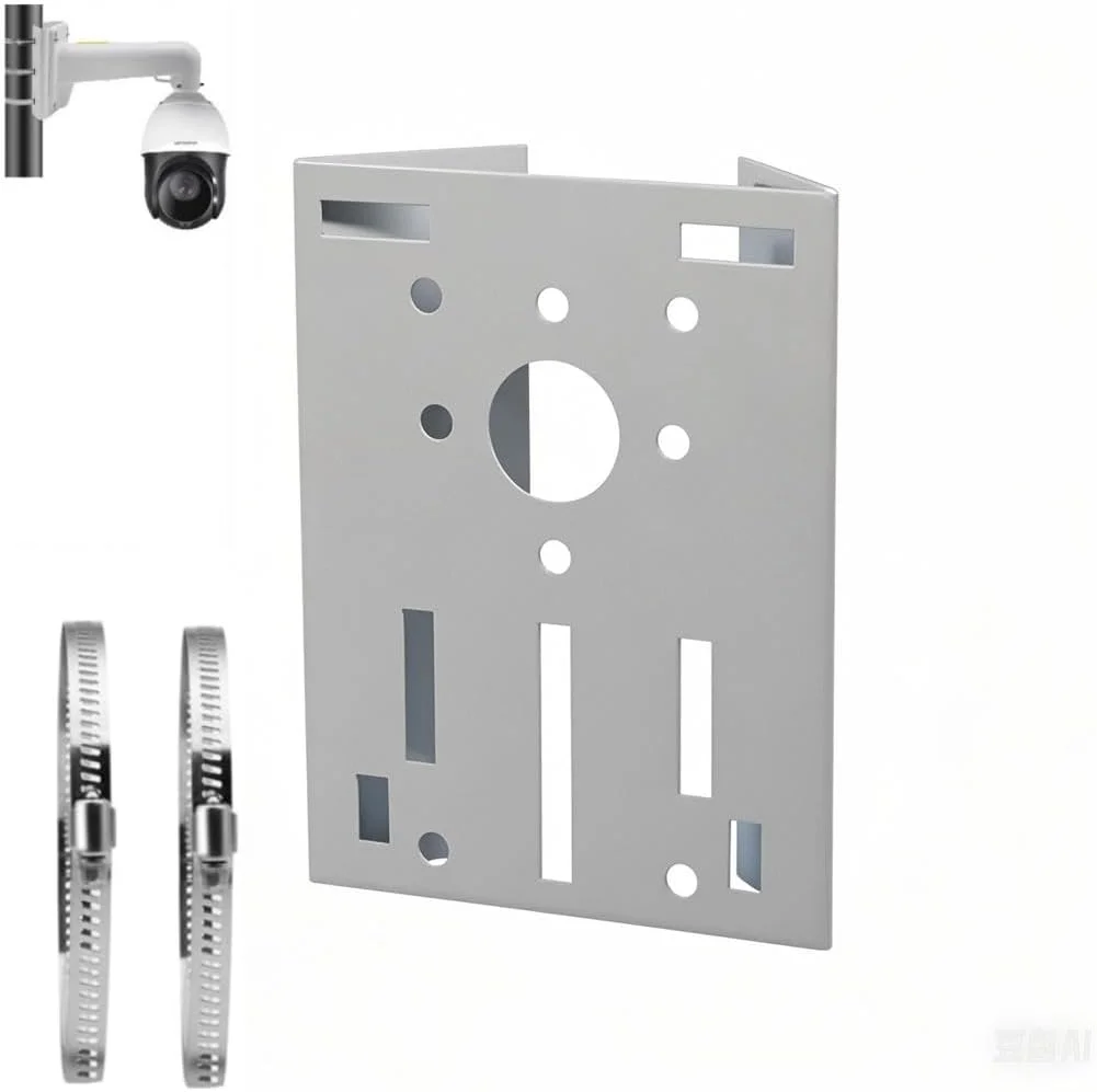 براکت نصب ستونی فلزی یونیورسال BeElion برای دوربین های دام و PTZ
