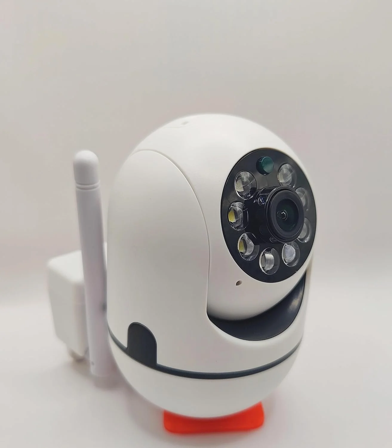 دوربین 2 مگاپیکسلی FHD PTZ، چرخش 360 درجه و شیب 90 درجه، دوربین بی سیم 1080p داخلی/خارجی با صدای دو طرفه، ردیابی حرکت